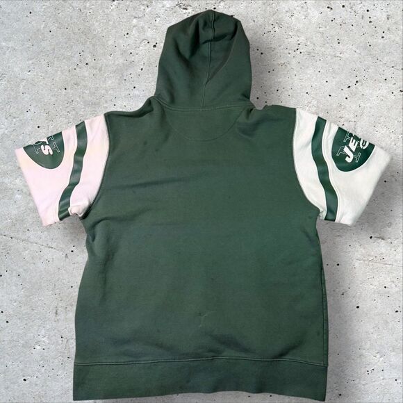 New York Jets Hoodie Green White NFL Pullover Adult Size XL Football Pullover - Picture 2 of 14